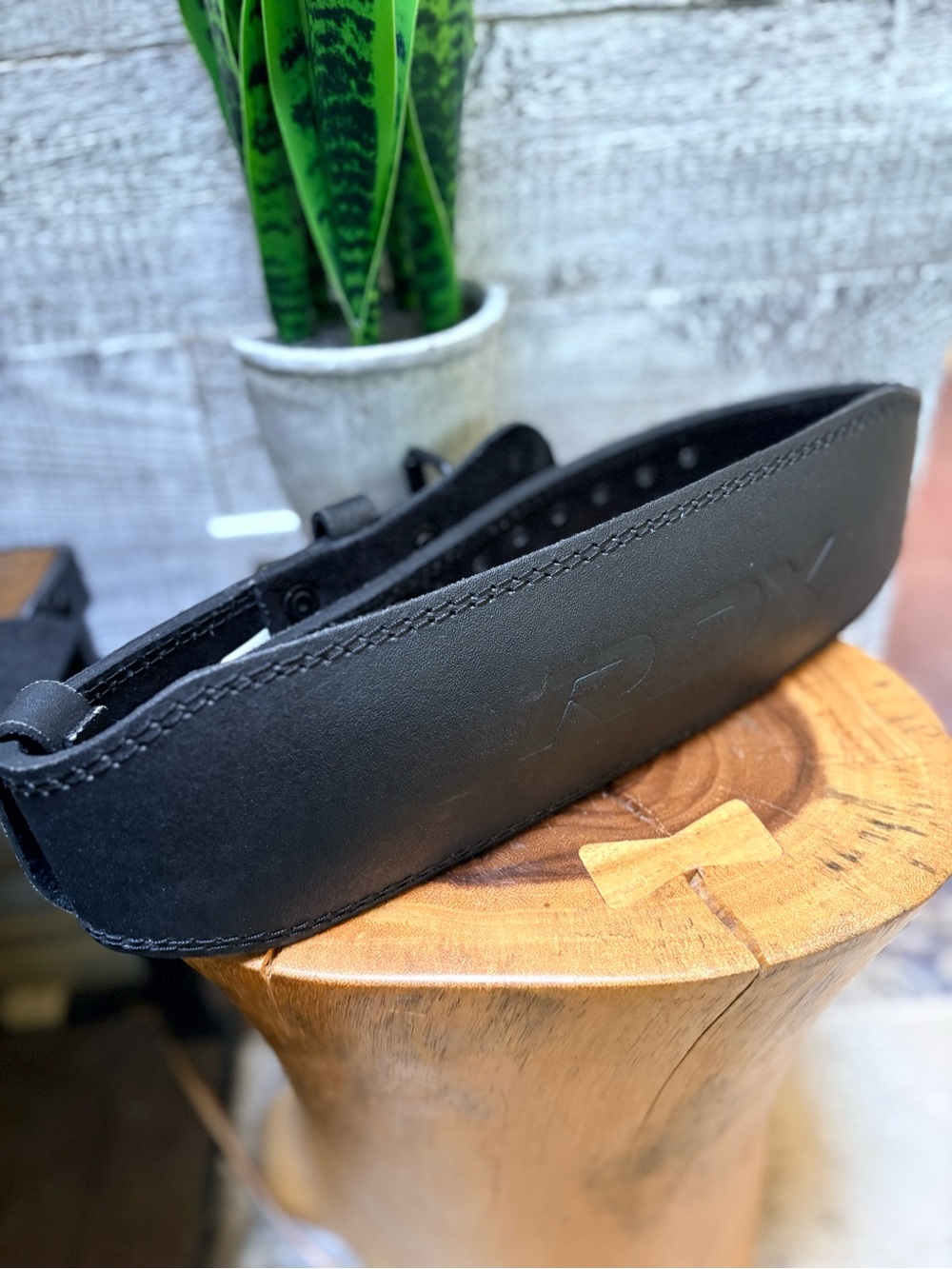 RDX | Leather 10-Hole 10mm Thick 4" Wide Weightlifting Belt - Large, Black